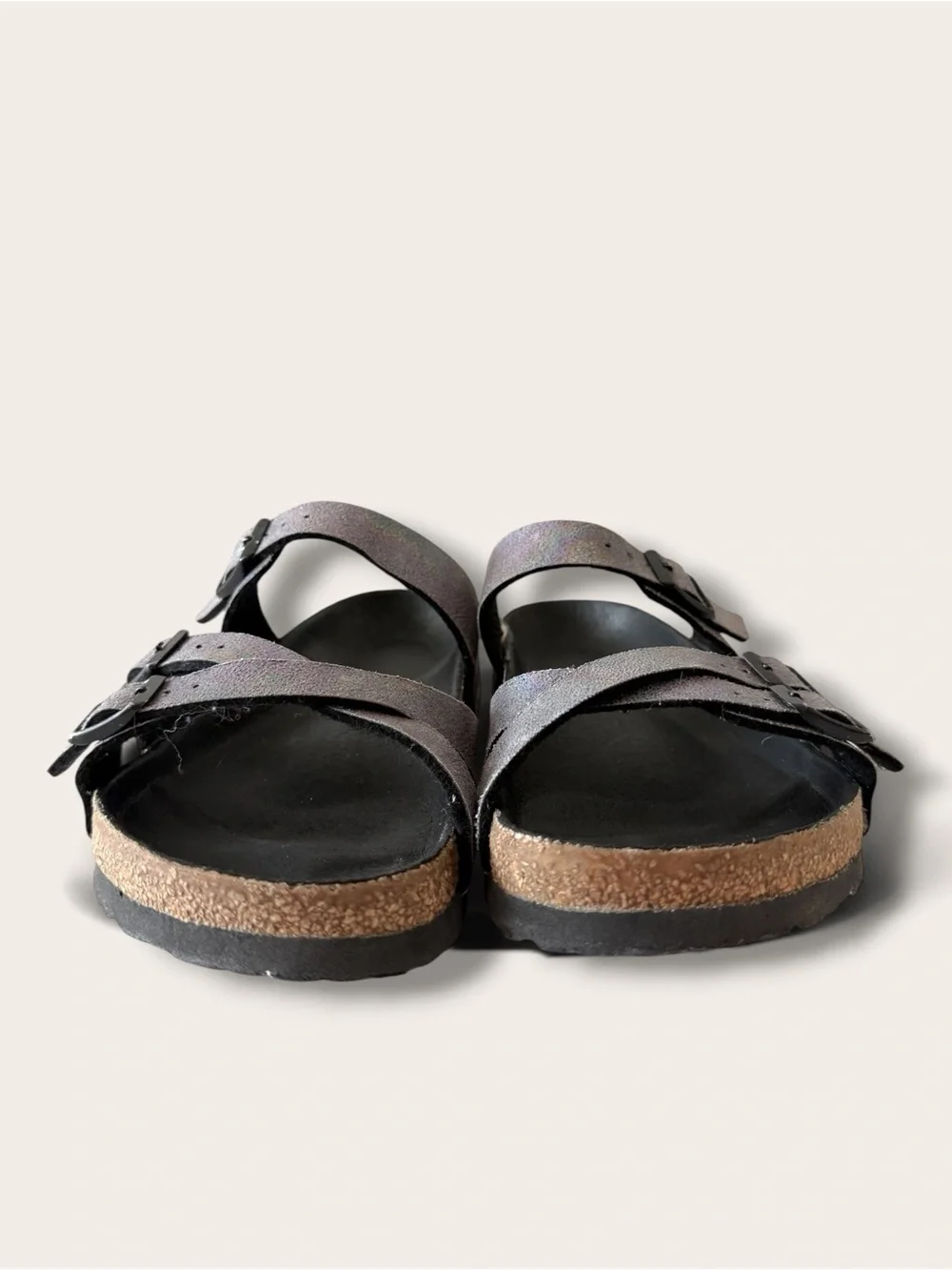 Birkenstock Women's Double Buckle Iridescent Sandals - Multi